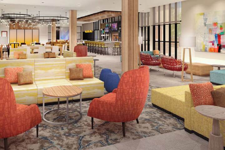 Lobby sitting area