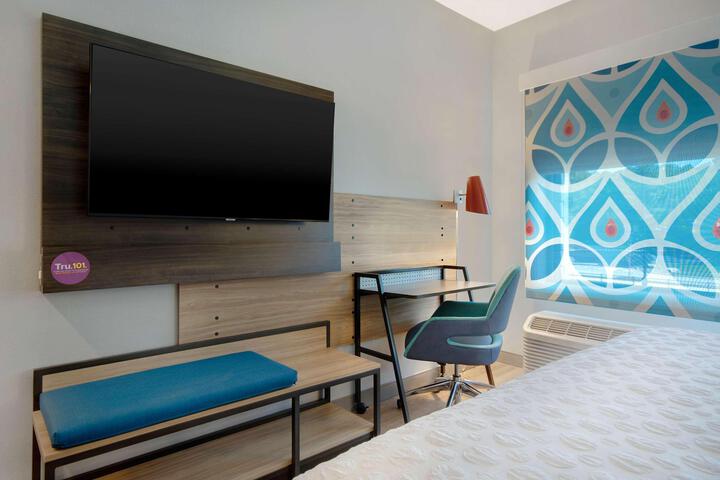 1 King Bed with Walk in Shower (13 of 13)