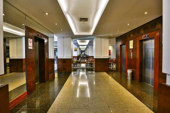 Interior entrance