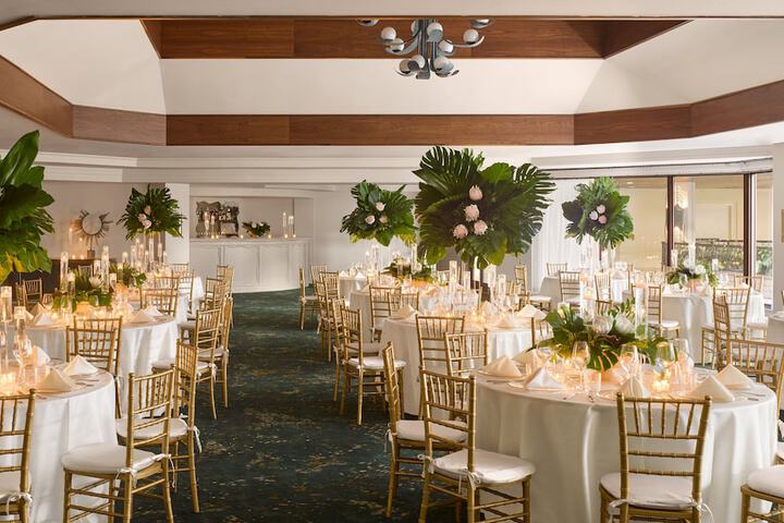 Indoor wedding