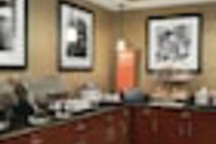 Breakfast area