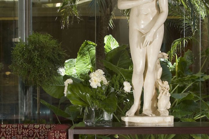 Interior entrance