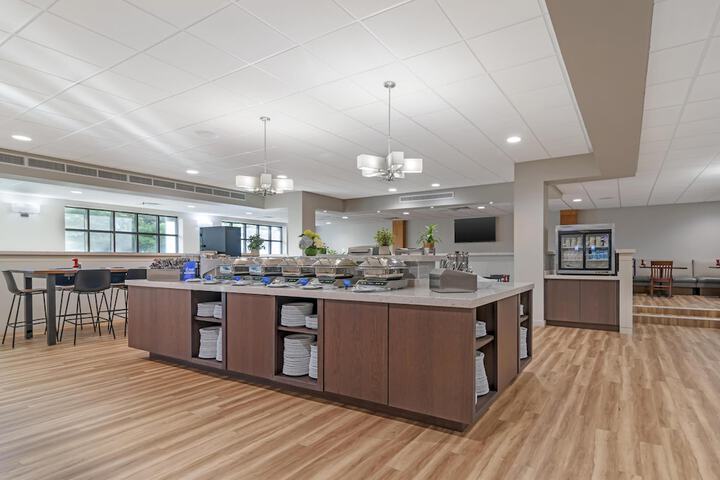 Breakfast area