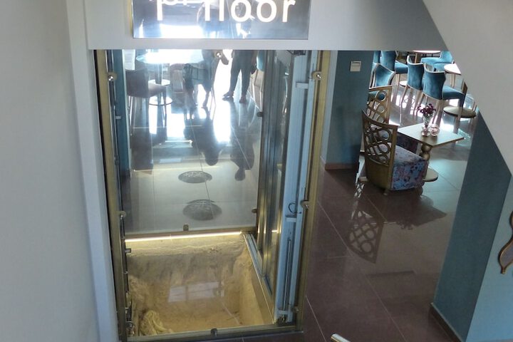Interior entrance
