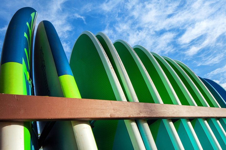 Surfing/boogie boarding