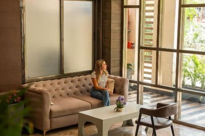 Lobby sitting area