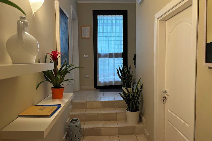 Interior entrance