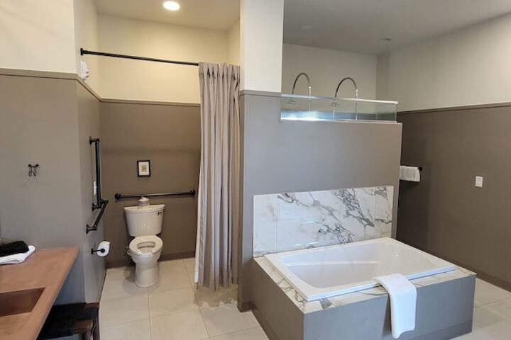 Romantic Suite 1 King Bed Jetted Tub City View (15 of 29)