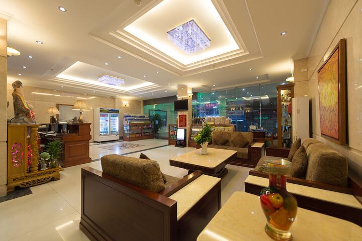Interior entrance