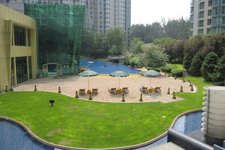 outside