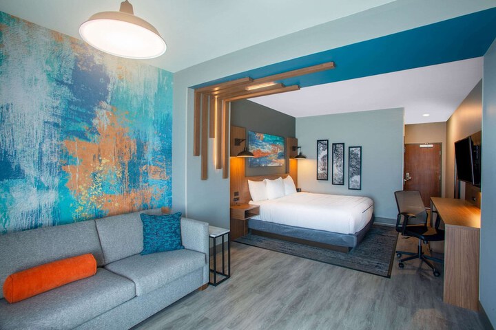 1 King Bed Mobility Hearing Impaired Accessible Room (10 of 11)