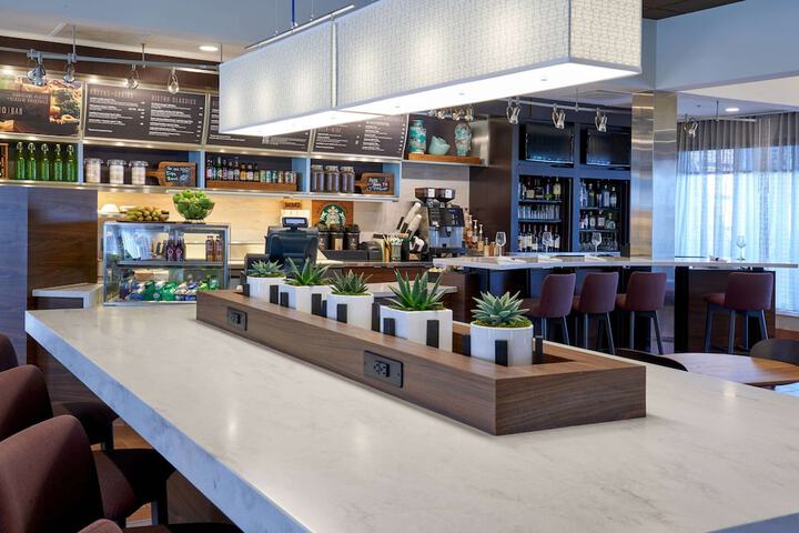 Breakfast area