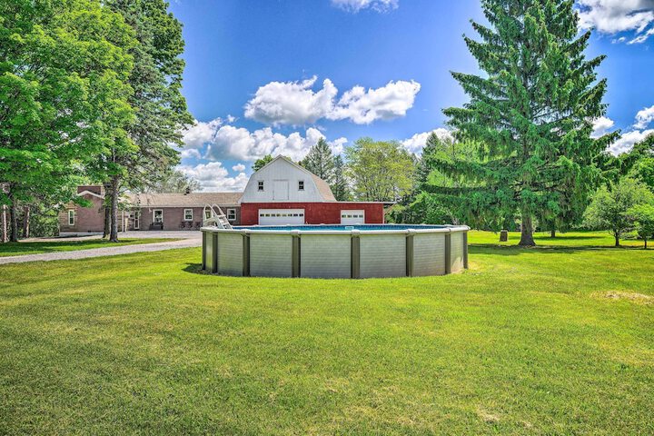 Roomy Montour Falls Retreat w / Private Pool!