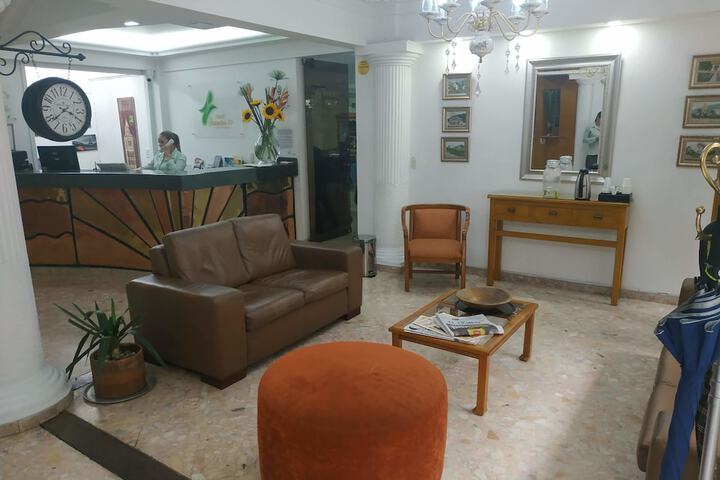 Interior entrance