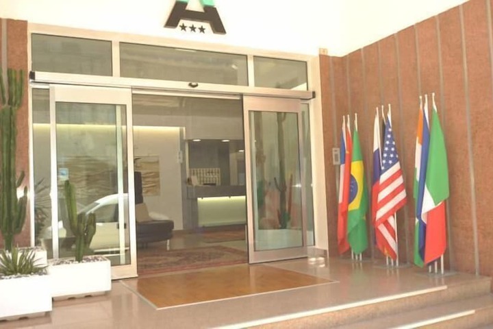 Interior entrance