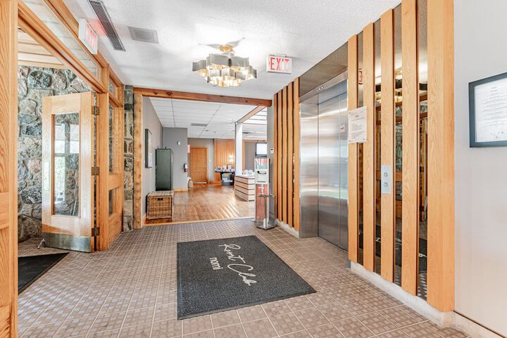 Interior entrance