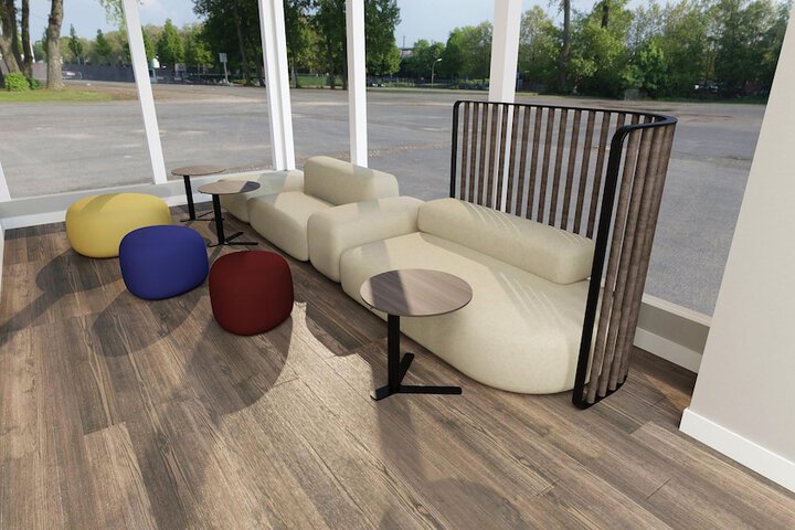 Lobby sitting area