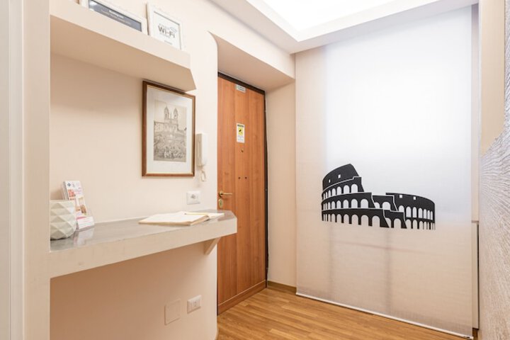Interior entrance