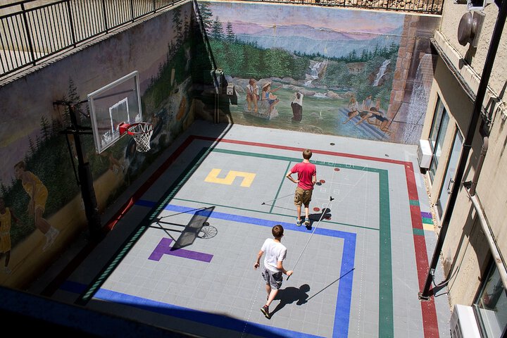 Basketball court