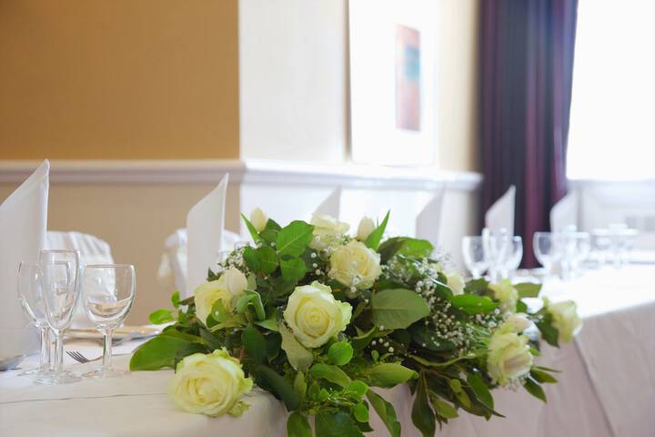 Indoor wedding