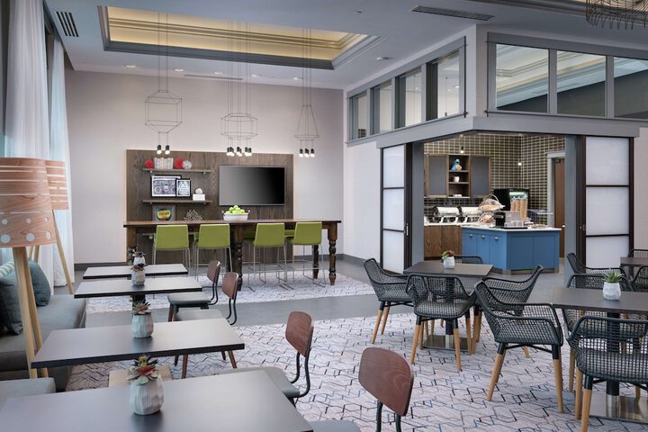 Breakfast area