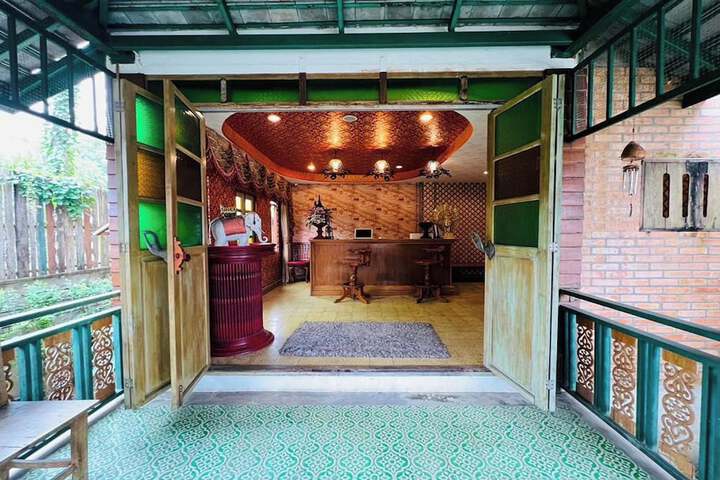 Interior entrance