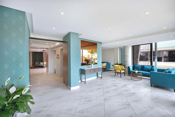 Lobby sitting area