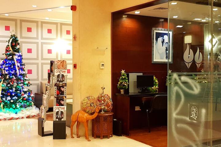 Interior entrance