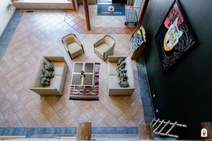 Lobby sitting area