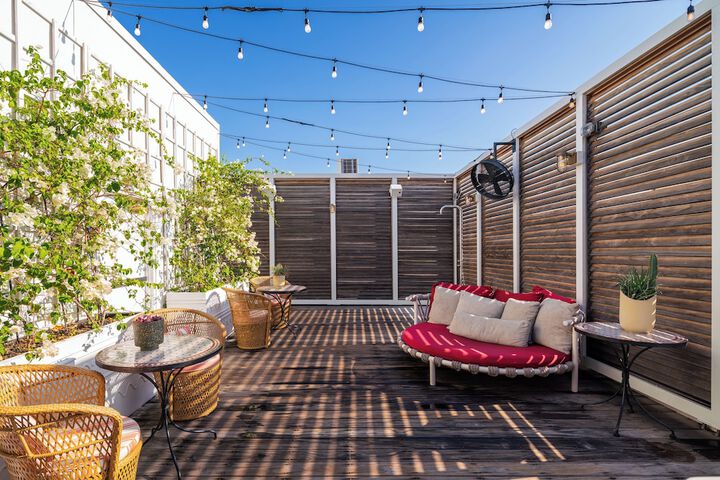 Rooftop terrace