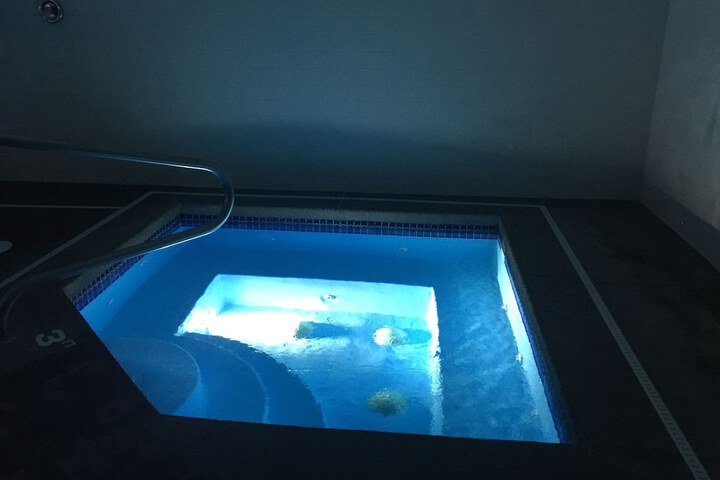 Indoor spa tub