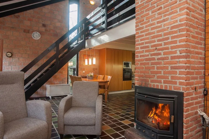 Tidy Holiday Home With Wood Burner in a Green Area
