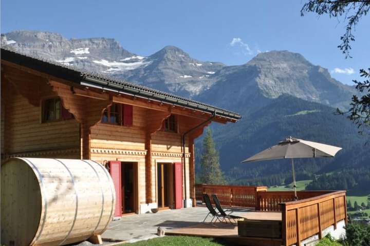 Chalet Edelweiss Stunning Glacier View in Ormont-Dessus