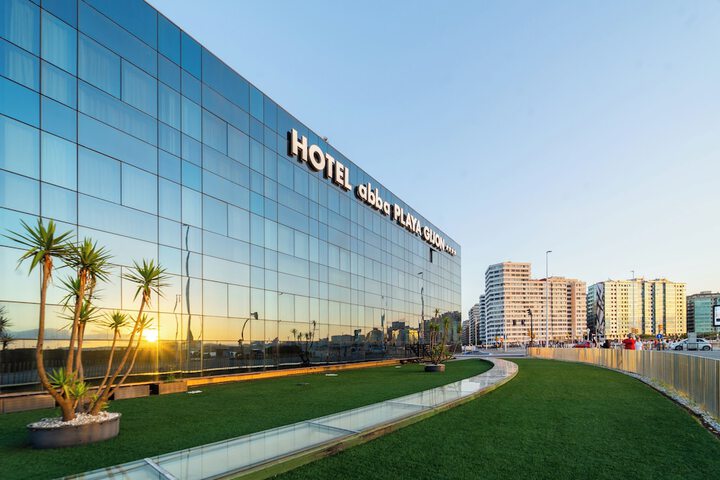 Exterior of Abba Playa Gijon Hotel