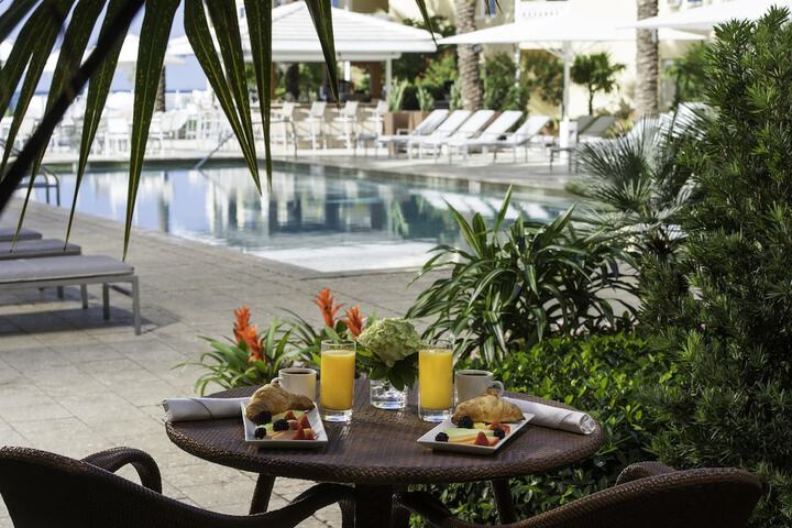 Breakfast area