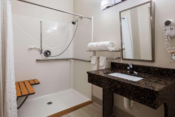 1 King Accessible Communication Assistance Roll in Shower Continental Breakfast (8 of 11)