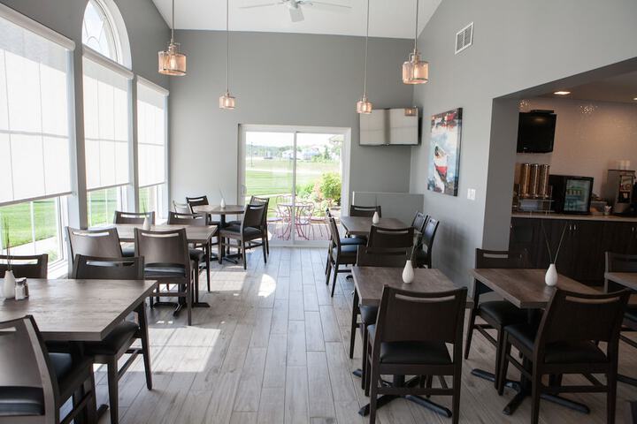 Breakfast area