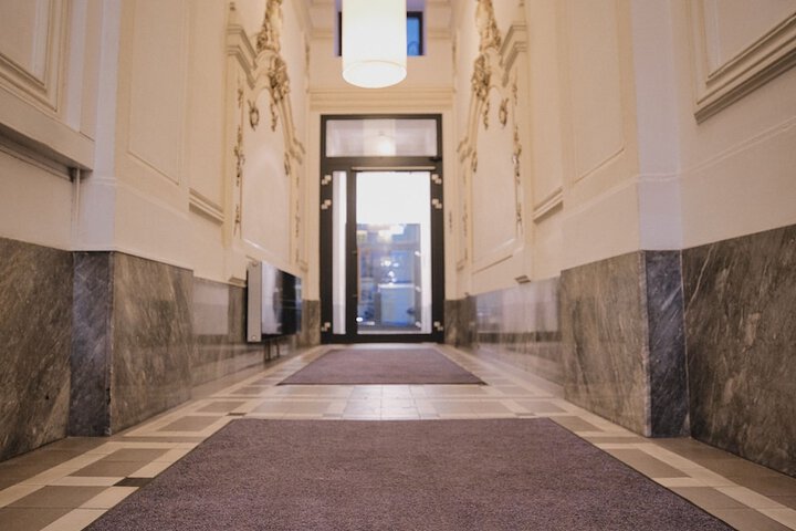 Interior entrance