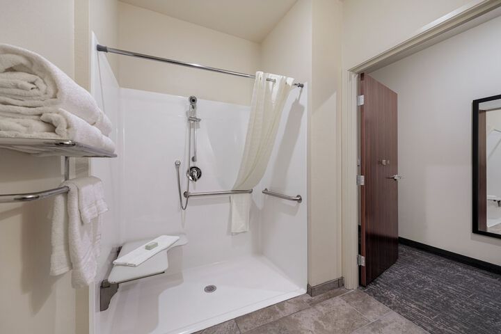 Guest Room Single King Bed Accessible (14 of 17)