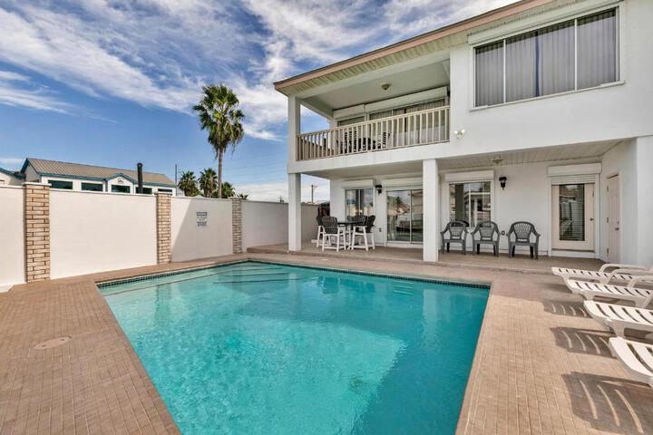 Image of Waterfront Home near beach w / private pool & dock!