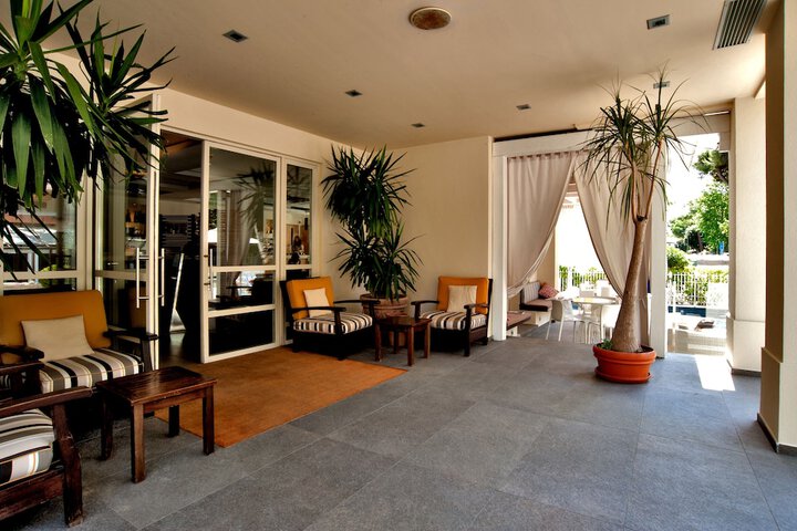 Interior entrance