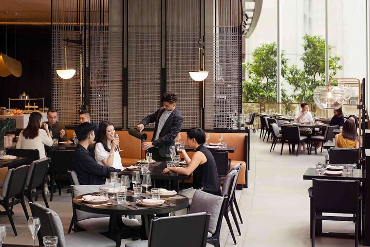 Breakfast area