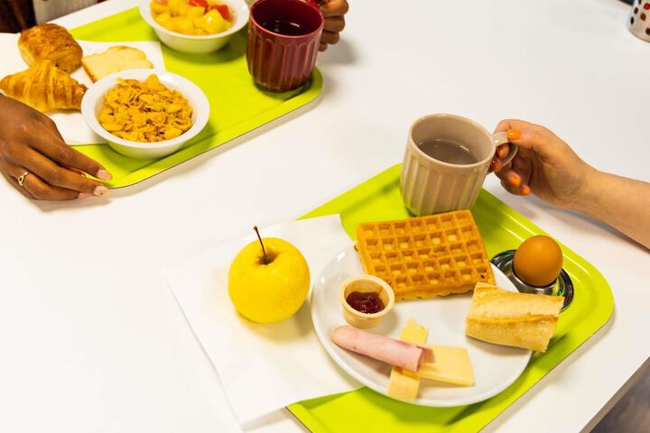 Breakfast area