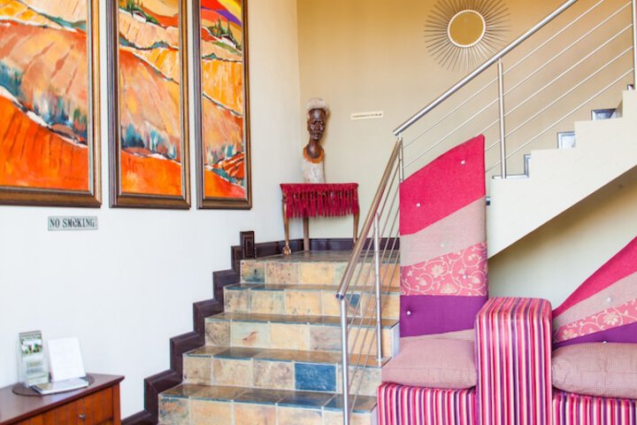 Interior entrance