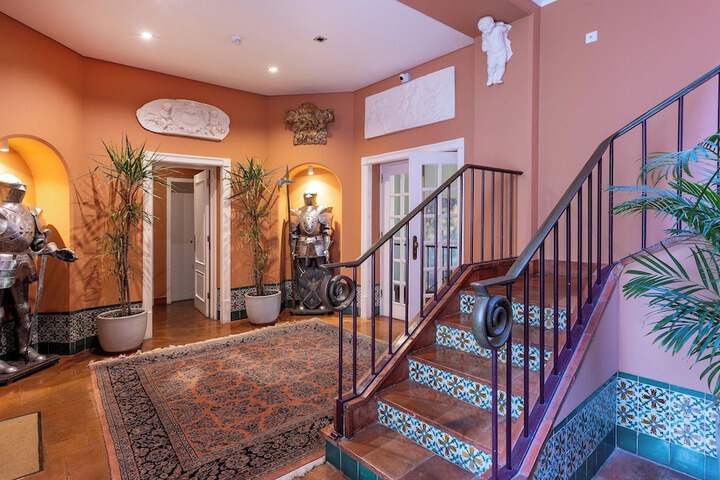 Interior entrance
