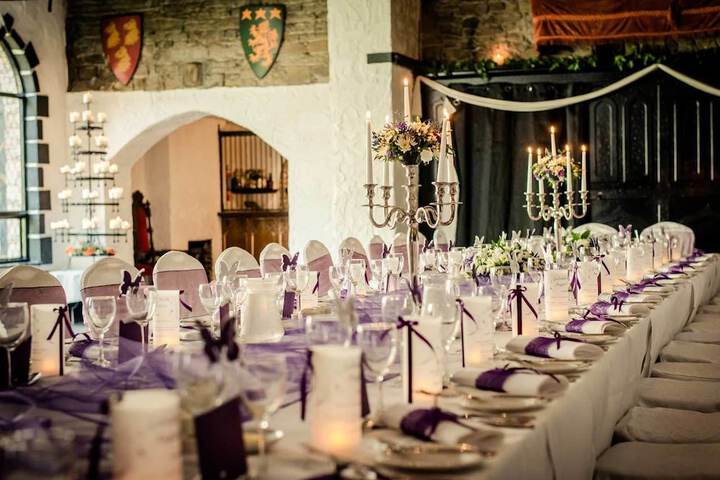 Indoor wedding