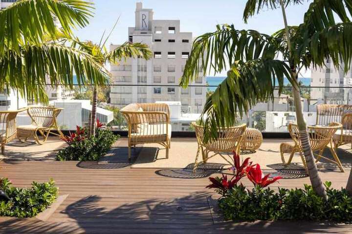 Rooftop terrace