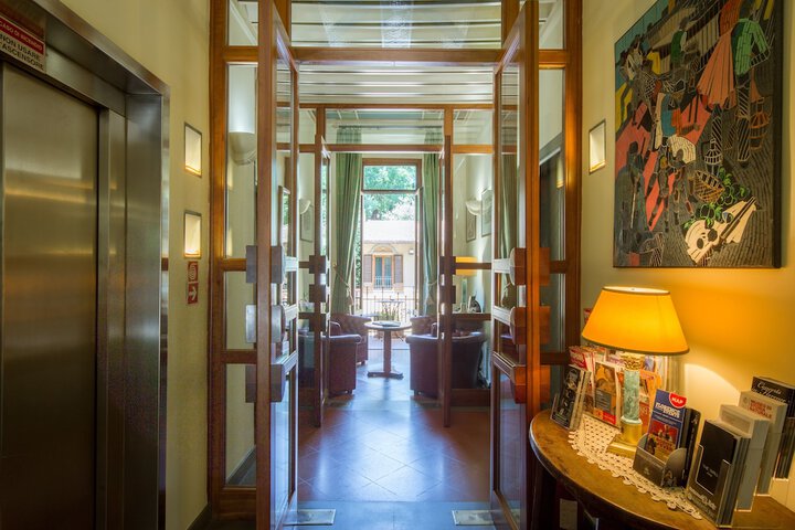 Interior entrance