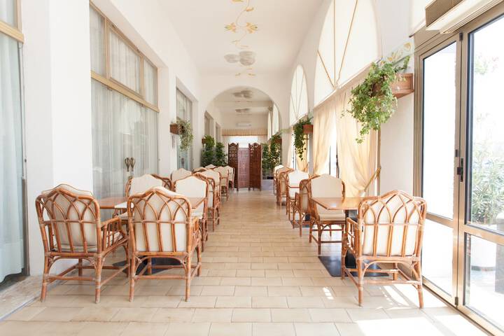 Interior entrance