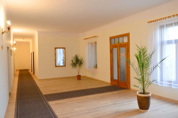 Interior entrance